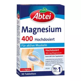 ABTEI Magnesium 400 comprimidos de dose elevada, 30 unidades