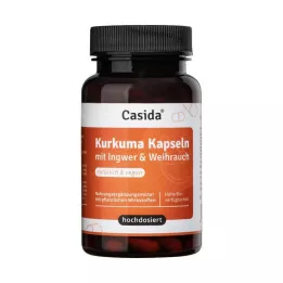 KURKUMA+INGWER+Cápsulas de incenso em dose elevada, 90 unid