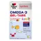 Doppelherz Omega-3 Gel-Tabs família Morango Citrus sistema, 60 unidades