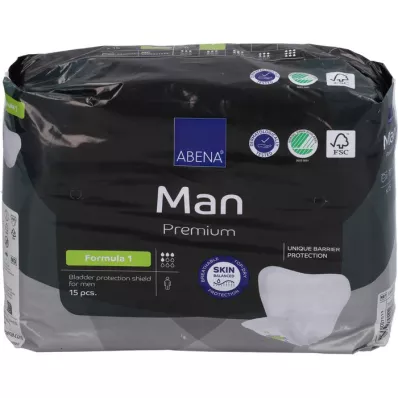 ABENA Inserções Man Premium fórmula 1, 15 unidades