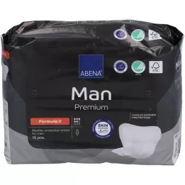ABENA Man Premium fórmula 2 inserções, 15 pcs