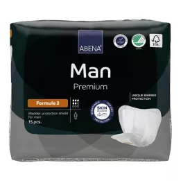 ABENA Man Premium fórmula 2 inserções, 15 pcs