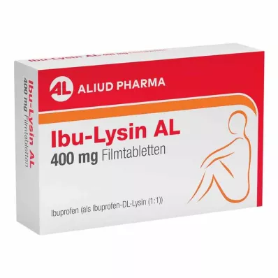 Ibu-Lisina AL comprimidos revestidos por película de 400 mg, 20 unidades Ibu-Lisina AL comprimidos revestidos por película de 400 mg, 20 unidades