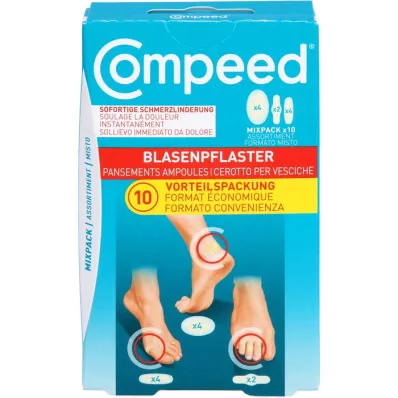 COMPEED Pensos para bolhas Mixpack, 10 unidades