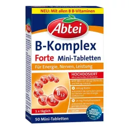 ABTEI Comprimidos de vitamina B forte, 50 unidades