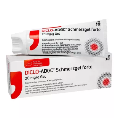 DICLO-ADGC® gel analgésico forte 20 mg/g, 100 g