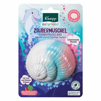 KNEIPP banho de espuma colorido naturkind magic shell, 85 g