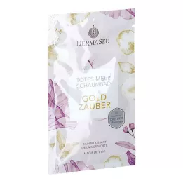 DERMASEL Espuma de Banho do Mar Morto Gold Magic, 40 ml