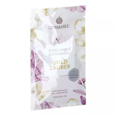 DERMASEL Espuma de Banho do Mar Morto Gold Magic, 40 ml DERMASEL Espuma de Banho do Mar Morto Gold Magic, 40 ml