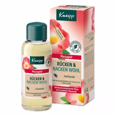 KNEIPP Óleo de massagem para as costas &amp; Poço para o pescoço, 100 ml