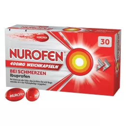 NUROFEN Cápsulas moles de 400 mg, 30 unid
