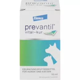 PREVANTIL vital-kur suspensão para cães/gatos, 50 ml