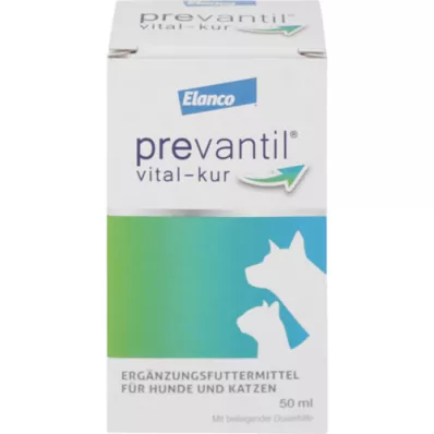 PREVANTIL vital-kur suspensão para cães/gatos, 50 ml