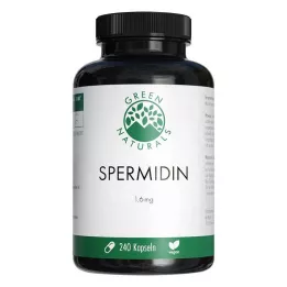 GREEN NATURALS Spermidine 1.6 mg cápsulas veganas, 240 pcs
