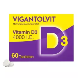 [4000 u.I. Vitamin D3 Tablets, 60 Capsules