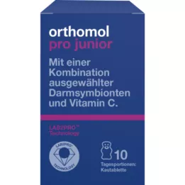 ORTHOMOL pro junior comprimidos mastigáveis, 10 unid