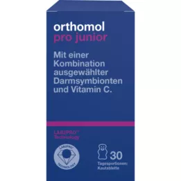 ORTHOMOL pro junior comprimidos mastigáveis, 30 unid