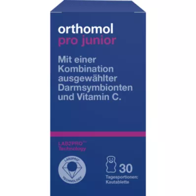 ORTHOMOL pro junior comprimidos mastigáveis, 30 unid