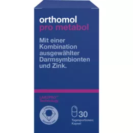 ORTHOMOL por cápsulas de metabolismo, 30 unidades
