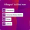 ALLEGRA Comprimidos para alergia 20 mg comprimidos, 20 unid