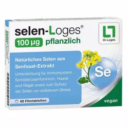 SELEN-LOGES Comprimidos revestidos por película de 100 μg de ervas, 60 unidades
