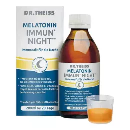 DR.THEISS Sumo de noite Melatonin Immune, 200 ml