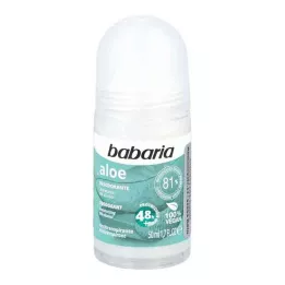 BABARIA Aloé Vera Deo Roll-on 48 horas, 50 ml