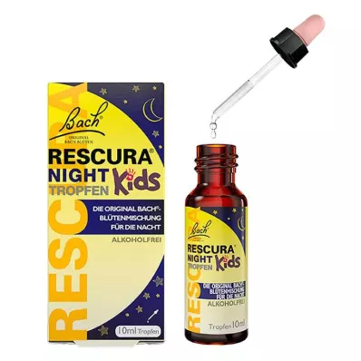 Flores de Bach Original Rescura Night Kids gotas sem álcool, 10 ml Flores de Bach Original Rescura Night Kids gotas sem álcool, 10 ml