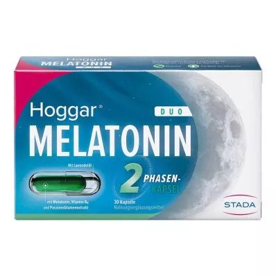 Cápsulas de sono Hoggar Melatonin Duo, 30 unidades Cápsulas de sono Hoggar Melatonin Duo, 30 unidades