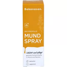 BAKANASAN Spray bucal de própolis biológico, 15 ml