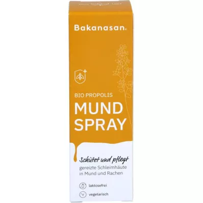 BAKANASAN Spray bucal de própolis biológico, 15 ml