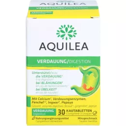 AQUILEA Digestion Chewable Tablets, 30 Cápsulas