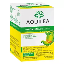 AQUILEA Digestion Chewable Tablets, 30 Cápsulas