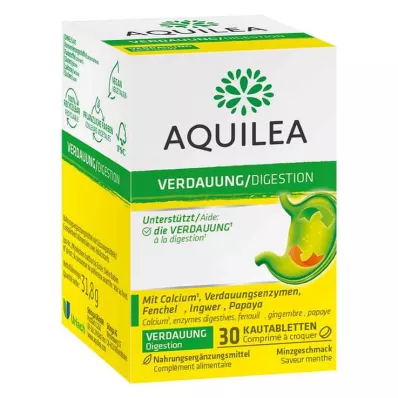 AQUILEA Digestion Chewable Tablets, 30 Cápsulas
