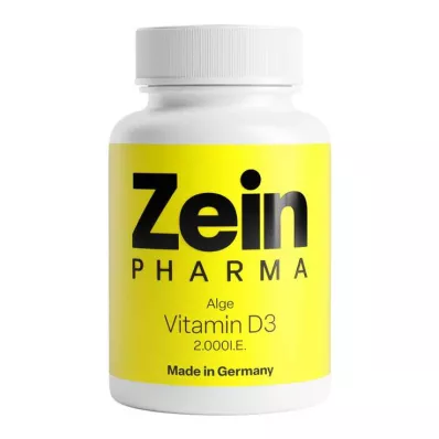 Cápsulas veganas de vitamina D3 2.000 UI, 120 peças