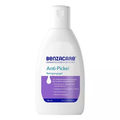 Gel de limpeza anti-espinhas Benzacare, 120 ml Gel de limpeza anti-espinhas Benzacare, 120 ml