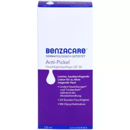 BENZACARE Hidratante anti-espinhas SPF 30, 120 ml