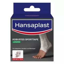 HANSAPLAST Fita desportiva robusta 3,8 cmx10 m branca, 1 unid
