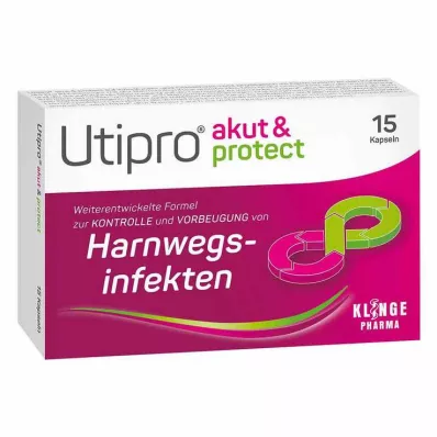 UTIPRO akut & proteger cápsulas duras, 15 pcs UTIPRO akut & proteger cápsulas duras, 15 pcs