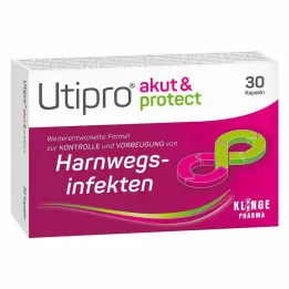 UTIPRO akut &amp; proteger cápsulas duras, 30 pcs