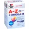 DOPPELHERZ Cápsulas de sistema tudo-em-um A-Z+Omega-3, 60 unidades