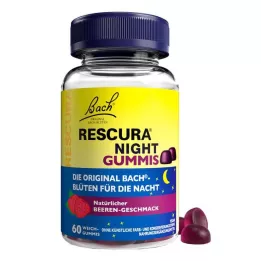 BACHBLÜTEN Original Rescura Night Gummies Baga, 60 unid