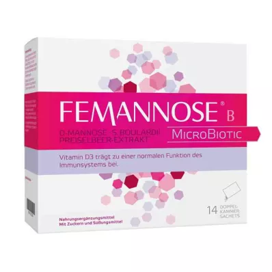 FEMANNOSE B Grânulos microbióticos, 14 unid FEMANNOSE B Grânulos microbióticos, 14 unid