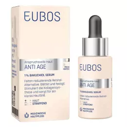 EUBOS ANTI-AGE Concentrado de soro de bakuchiol a 1%, 30 ml