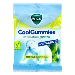WICK CoolGummies Mentol Limão, 90 g