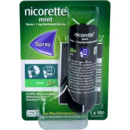 NICORETTE Spray de menta 1 mg/spray shot NFC, 1 unid