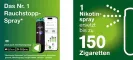 Instructions for use for nicorette Mint Spray com 1 mg de nicotina por spray, 1 un - 4