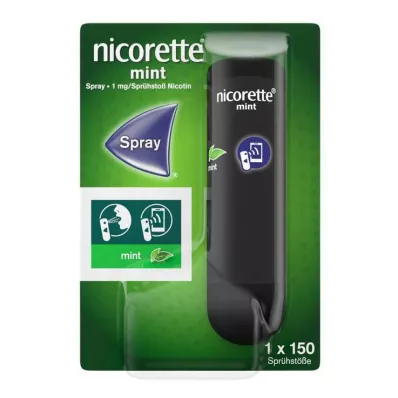 NICORETTE Spray de menta 1 mg/spray shot NFC, 1 unid NICORETTE Spray de menta 1 mg/spray shot NFC, 1 unid