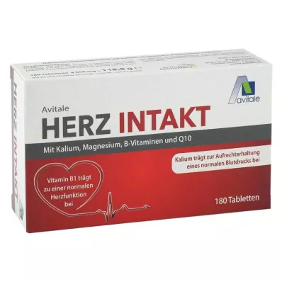 HERZ INTAKT com potássio+magnésio+B-vitaminas comprimidos, 120 unid HERZ INTAKT com potássio+magnésio+B-vitaminas comprimidos, 120 unid