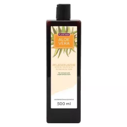 PLANTANA Gel de duche de cuidado de aloé vera com aloé vera biológico, 500 ml